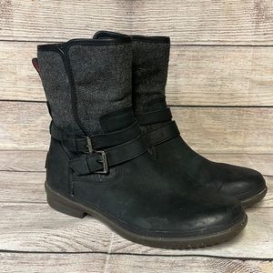 UGG Simmens Black Boots (Smoker)
